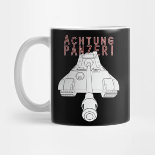 Achtung Panzer / Tiger II Mug